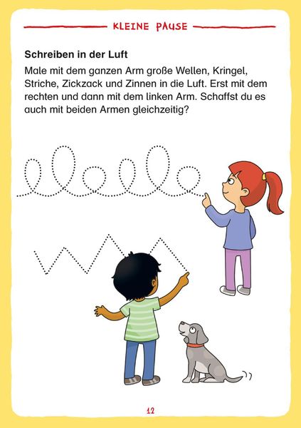 Produktbild: Schlau für die Schule: Mein bunter Motorik-Block