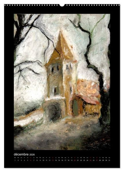 Produktbild: Les Paysages de Topaze (Calendrier mural 2026 DIN A2 horizontal) calendrier de bureau