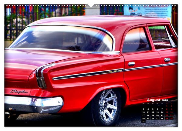 Produktbild: Oldtimer Hits 1960 (hochwertiger Premium Wandkalender 2026 DIN A2 quer), Kunstdruck in Hochglanz