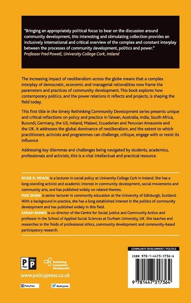 Produktbild: Politics, power and community development