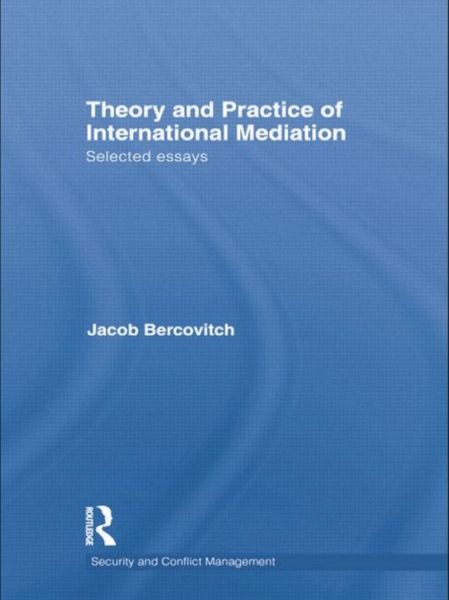 Produktbild: Bercovitch, J: Theory and Practice of International Mediatio