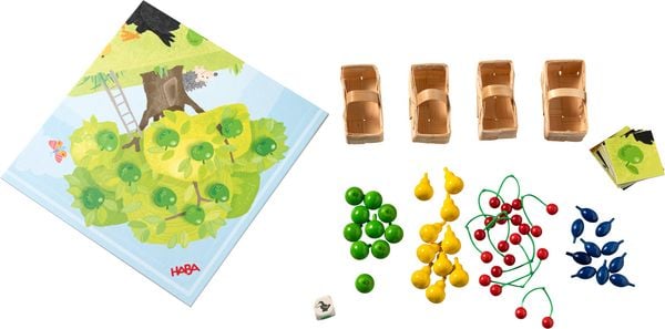 Produktbild: HABA Obstgarten, W&uuml;rfelspiel