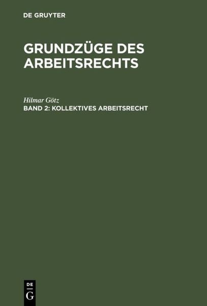 Produktbild: Kollektives Arbeitsrecht