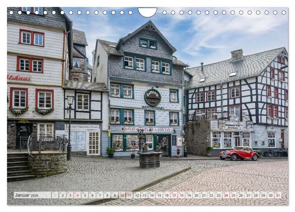 Produktbild: Monschau Impressionen (Wandkalender 2026 DIN A4 quer), CALVENDO Monatskalender