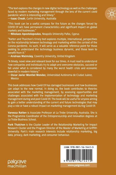 Produktbild: COVID-19, Technology and Marketing