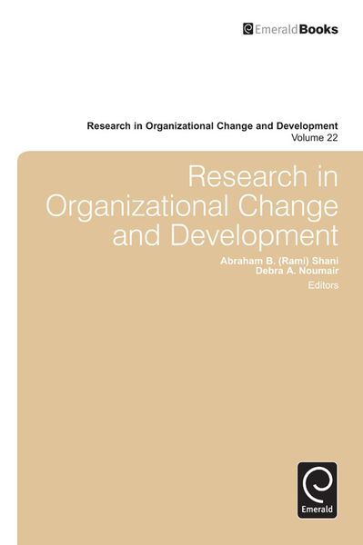 Produktbild: Research in Organizational Change and Development
