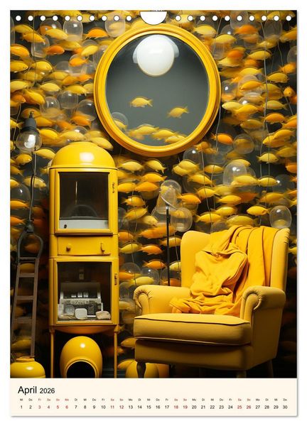 Produktbild: Ton in Ton (Wandkalender 2026 DIN A4 hoch), CALVENDO Monatskalender