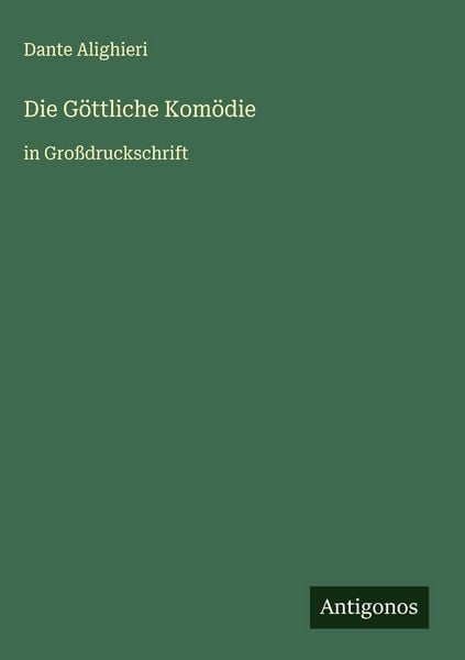 Produktbild: Die G&ouml;ttliche Kom&ouml;die
