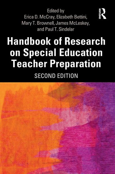 Produktbild: Handbook of Research on Special Education Teacher Preparation
