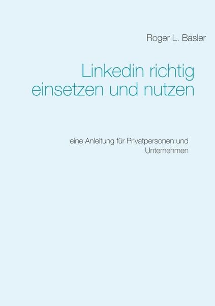 Produktbild: Linkedin richtig einsetzen und nutzen
