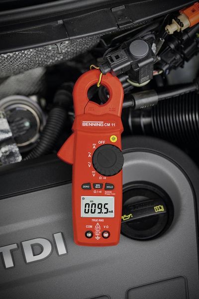 Produktbild: Benning CM 11 Stromzange, Hand-Multimeter digital CAT IV 300 V Anzeige (Counts): 6000
