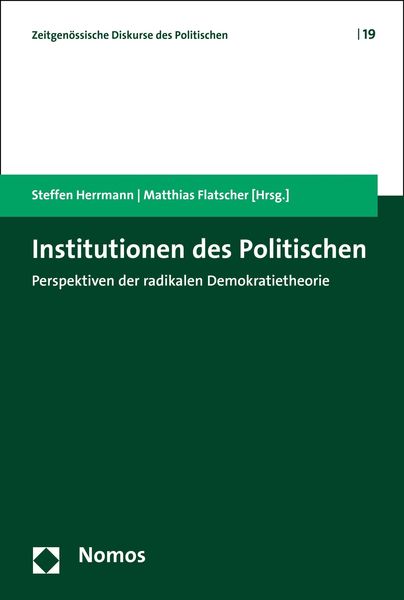 Produktbild: Institutionen des Politischen