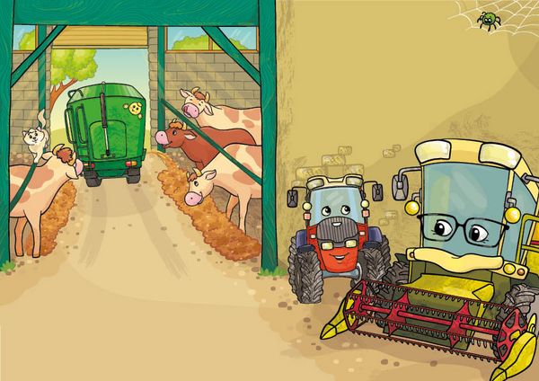 Produktbild: Der kleine Trecki – Ein kleiner Traktor, der groß werden möchte – Little Trecki – A Little Tractor That Wants to be Big