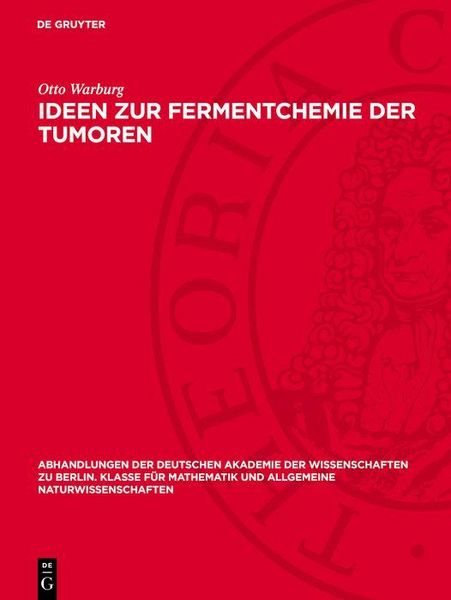 Produktbild: Ideen zur Fermentchemie der Tumoren