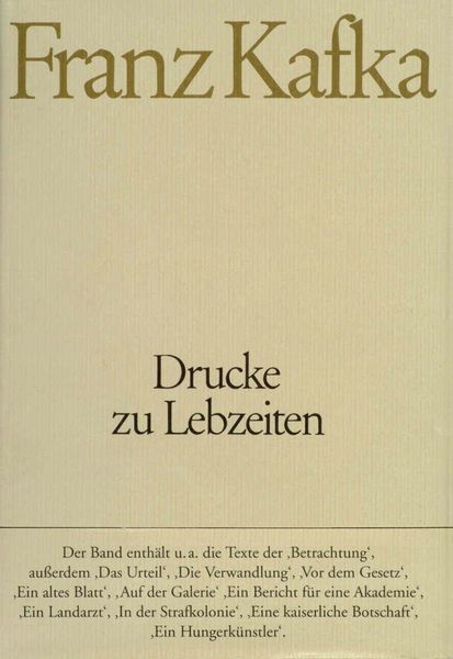 Produktbild: Drucke zu Lebzeiten