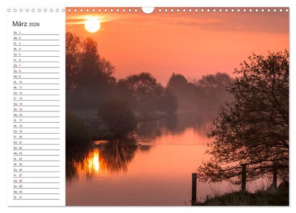 Produktbild: Worpswede - Natursch&ouml;nheiten im Teufelsmoor (Wandkalender 2026 DIN A3 quer), CALVENDO Monatskalender
