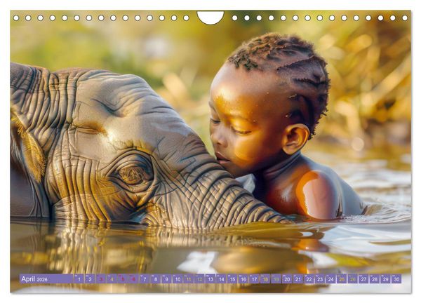 Produktbild: Afrika begeistert - Afrikas Sch&ouml;nheit (Wandkalender 2026 DIN A4 quer), CALVENDO Monatskalender