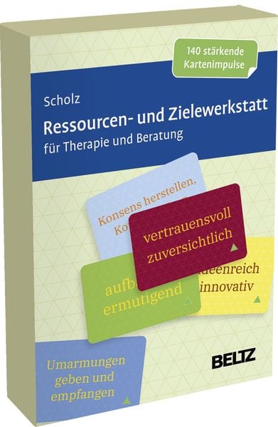 Ressourcen- und Zielewerkstatt für Therapie und Beratung, Sonstige von Falk Peter Scholz, Beltz Verlagsgruppe GmbH & Co. KG, 4019172102081