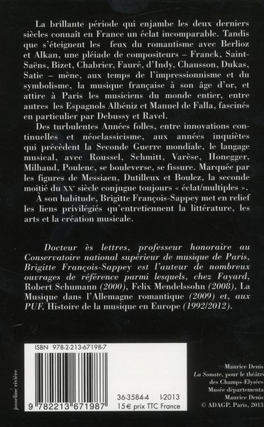 Produktbild: La Musique En France Depuis 1870