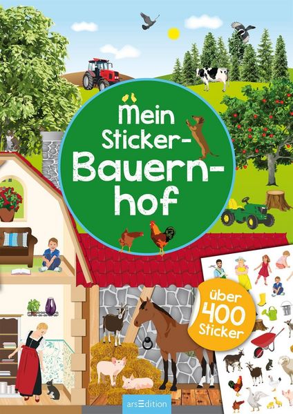 EUREKA Fotoaufkleber Bauernhoftiere – 120 Bunte Sticker Für Basteln, Schule & Dekoration