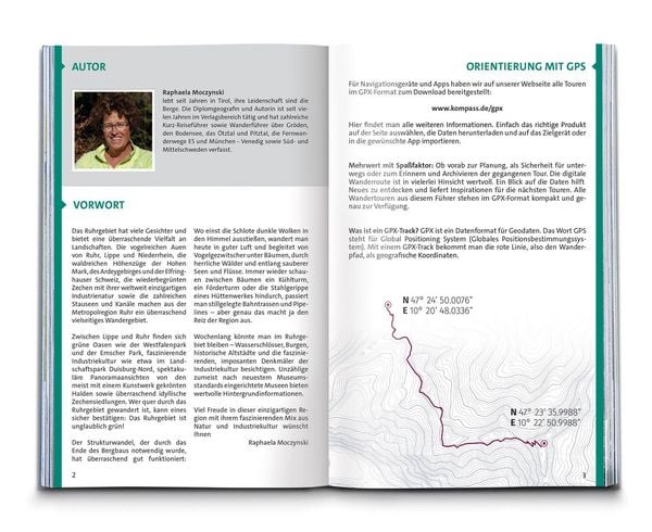 Produktbild: KOMPASS Wanderf&uuml;hrer Ruhrgebiet, 50 Touren