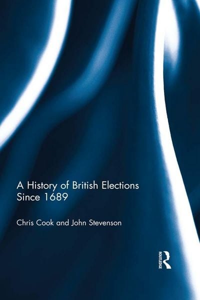 Produktbild: A History of British Elections since 1689