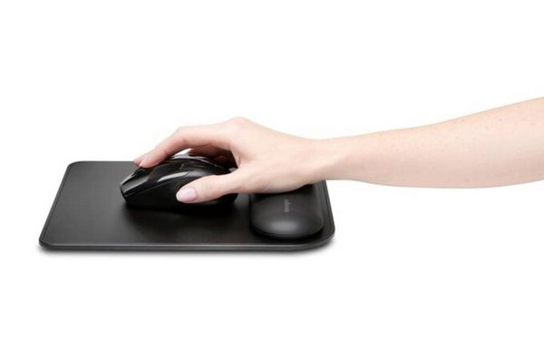 Produktbild: Kensington K52888EU Mauspad mit Handballenauflage Ergonomisch, Rutschfest, Handballenauflage Schwarz