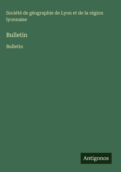 Produktbild: Bulletin