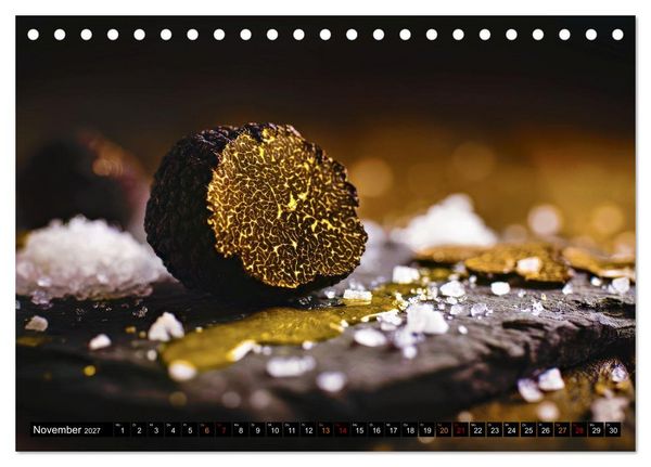 Produktbild: Tr&uuml;ffel - schwarzes Gold (Tischkalender 2027 DIN A5 quer), CALVENDO Monatskalender