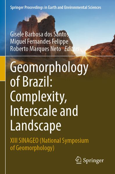 Produktbild: Geomorphology of Brazil: Complexity, Interscale and Landscape