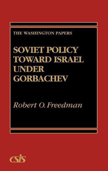 Produktbild: Soviet Policy Toward Israel Under Gorbachev