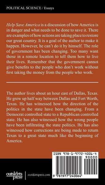 Produktbild: Help Save America