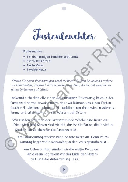 Produktbild: Unser Osterkalender f&uuml;r die Kita und zu Hause