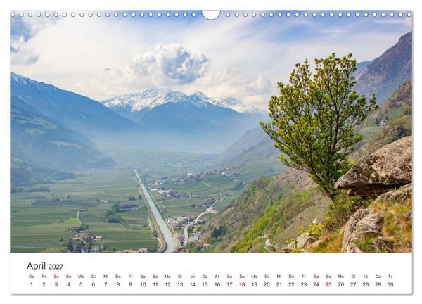Produktbild: Naturwunder Berge (Wandkalender 2027 DIN A3 quer), CALVENDO Monatskalender