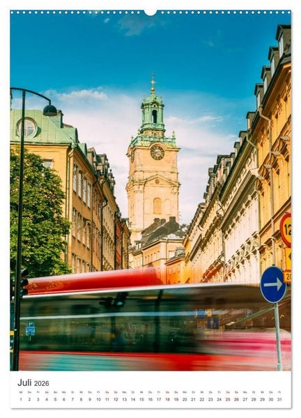 Produktbild: Traumparadies Schweden (Wandkalender 2026 DIN A2 hoch), CALVENDO Monatskalender