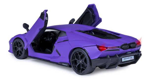 Produktbild: Lamborghini Revuelto Diecast 1:32 lila inkl. Knopfzellen