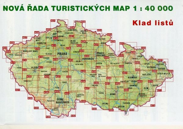 Produktbild: Wanderkarte Tschechien Cesky raj, Mladobleslavsko 1 : 40 000