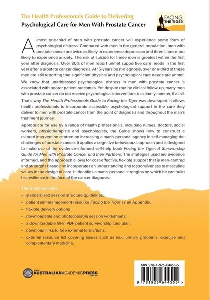 Produktbild: The Health Professionals Guide to Delivering Psychological Care for Men With Prostate Cancer
