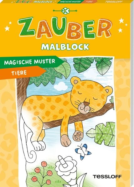 Produktbild: Zaubermalblock. Magische Muster. Tiere