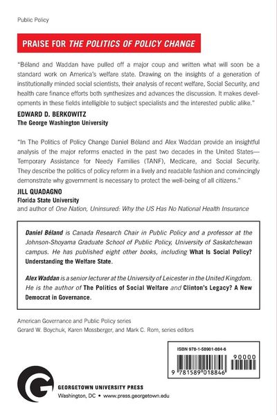 Produktbild: The Politics of Policy Change