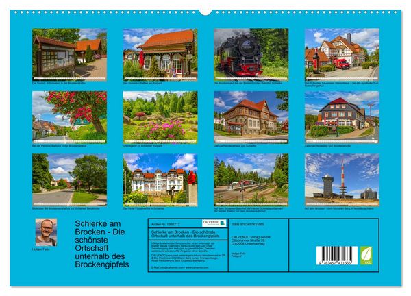 Produktbild: Schierke am Brocken - Die sch&ouml;nste Ortschaft unterhalb des Brockengipfels (hochwertiger Premium Wandkalender 2026 DIN A2 quer), Kunstdruck in Hochglanz