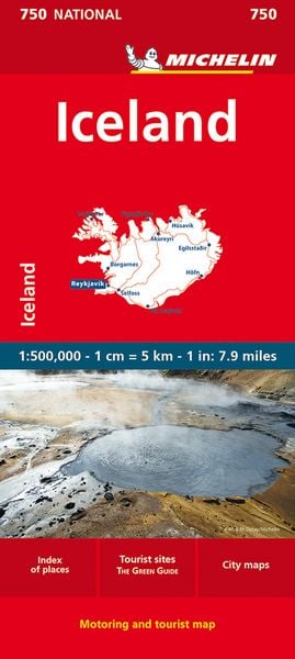 Produktbild: Michelin Nationalkarte Island