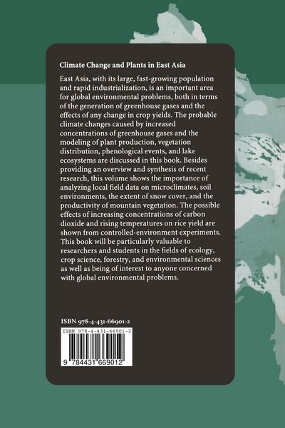 Produktbild: Climate Change and Plants in East Asia