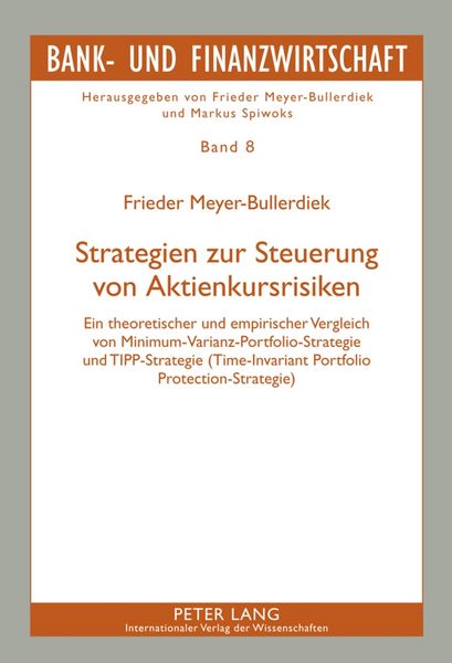 Produktbild: Strategien zur Steuerung von Aktienkursrisiken