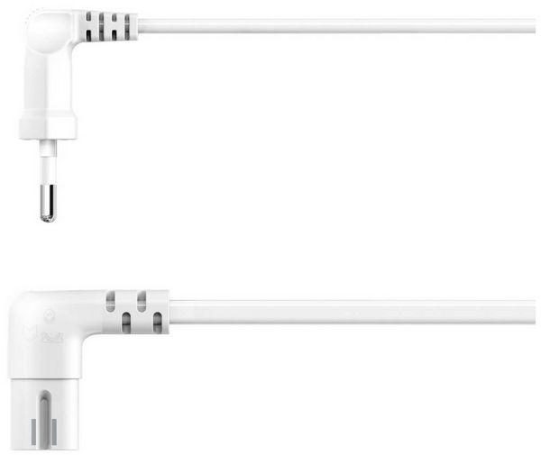 Produktbild: Hama 00221102 Strom Netzkabel Wei&szlig; 5m
