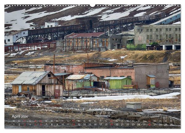 Produktbild: Spitzbergen - Impressionen aus der Arktis (hochwertiger Premium Wandkalender 2026 DIN A2 quer), Kunstdruck in Hochglanz