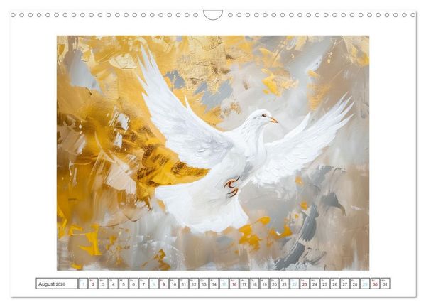 Produktbild: Die Sprache des Friedens (Wandkalender 2026 DIN A3 quer), CALVENDO Monatskalender