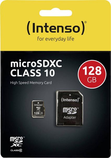 Produktbild: Intenso microSDXC Card 128GB 3413491