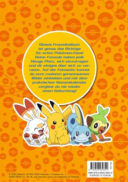 Produktbild: Pok&eacute;mon: Meine Freunde