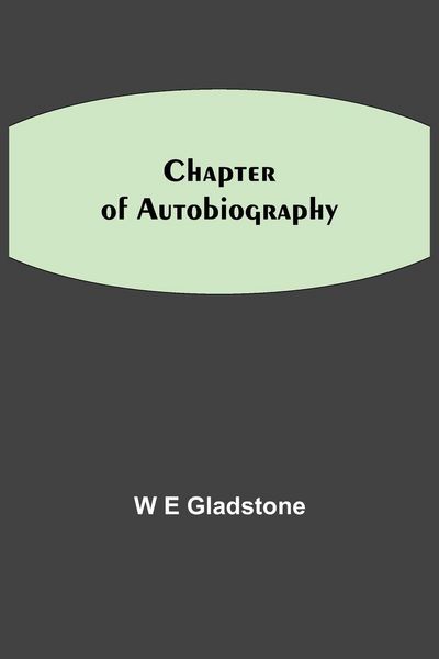 Produktbild: Chapter Of Autobiography